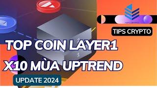 TOP 4 DỰ ÁN LAYER1 X10 MÙA UPTREND / UPDATE 2024 - TIPS CRYPTO