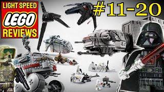 LEGO Star Wars Review Compilation 2! LSLR 11-20 | UCS AT-AT and more!