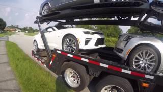 Delivery of new camaro