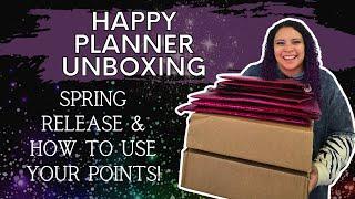 Happy Planner Spring Haul + Tips for Using Your Rewards!