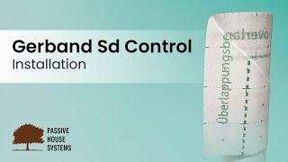 Gerband Sd Control | Airtight Membrane Installation