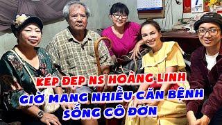 kép đẹp HOÀNG LINH đoàn kịch Kim Cương cô đơn ở căn nhà nhỏ cùng nhiều căn bệnh vẫn luôn nhớ nghề