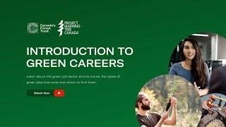 Introduction to Green Careers – A how to guide for landing your first green job