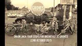 Onion Jonnnies Visit Groves Nurseries for Breakfast