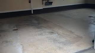 Garage Floor Decorative Flake Finish