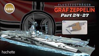 Hachette Flugzeugträger Graf Zeppelin Part 24 - 27 - Die Katapulte für das Flugdeck!