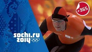 Men's Speed Skating 5000m Full Event - Kramer Sets Olympic Record | #Sochi365