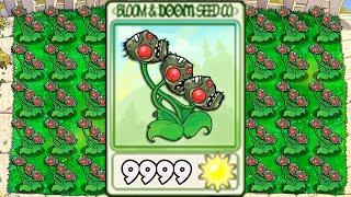 999% Threepeater ZomPlants VS All ZomBotany 2 - Plants vs Zombies Mod ZomPlants vs Zombotany