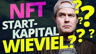 NFTs - wieviel Geld brauchst Du, um am Anfang zu investieren? NFT Anfänger Tutorial deutsch.