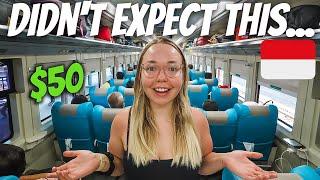 Indonesian Train Travel is INCREDIBLE! (Bandung to Yogyakarta) 