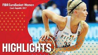 Belgium v Italy - Highlights - Quarter-Final - FIBA EuroBasket Women 2017