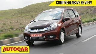 2014 Honda Mobilio MPV | India Drive Video Review | Autocar India