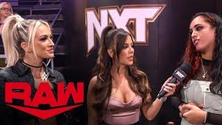 Ava and Karmen Petrovic says the WWE Draft proves NXT’s greatness: Raw exclusive, April 29, 2024