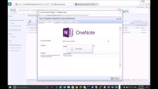 OneNote Class Notebook Provisioning