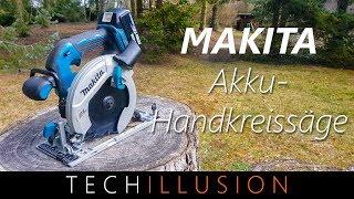 PROFI AKKU HANDKREISSÄGE von MAKITA! - Makita DHS68018V Cordless Circular Saw - Review & Test