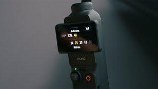 DJI Osmo Pocket 3: Die besten Einstellungen für hochwertige Videos