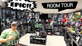 MARVEL & DC STATUE ROOM TOUR featuring Legendary Beast, Sideshow, Prime 1, Queen Studios & more