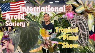 Trending Anthuriums Aroids Hoyas AND More! Meet The Fabulous Community! IAS Tropical Plant Show 2024