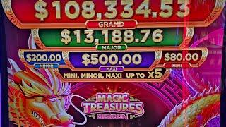 WINNING JACKPOT On Slots Machine At Peppermill Casino In Reno