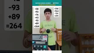 Finger Abacus 2 / 3 Digits Number Addition Subtraction Amazing Video #learn #maths #skills #shorts