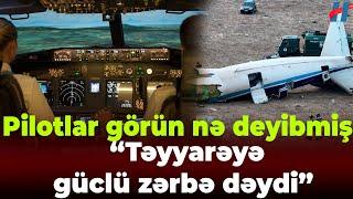 Azal-ın vurulan təyyarəsinin pilotlarının səs yazısı yayıldı