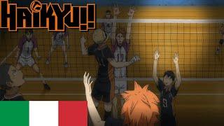 KARASUNO VS SHIRATORIZAWA (LAST POINT) - Haikyuu!! [FANDUB ITA]