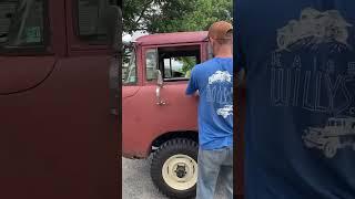 Changing the thermostat in a Cab Over Jeep Truck