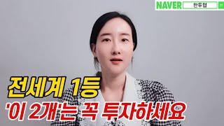 1억 있다면 7천만원은 '이 주식 2개'로 채우세요