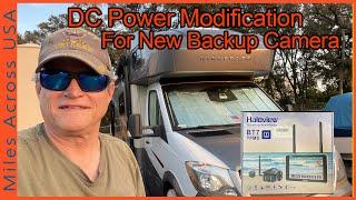 DC Power Modification For New Backup Camera