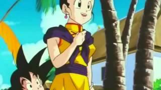 Son Goku trifft Son Goten zum ersten Mal