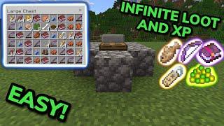 EASY 1.21 AUTOMATIC FISH FARM TUTORIAL in Minecraft Bedrock (MCPE/Xbox/PS/Switch/PC)