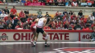 133 LBS: Jens Lantz (Wisconsin) vs. #6 Luke Pletcher (Ohio State)