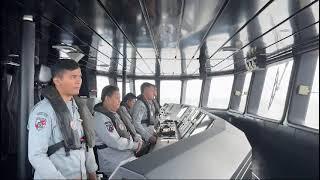 Detik Detik Kapal Coast Guard Asal China Masuk ke Perairan Indonesia di Natuna Diusir Bakamla RI