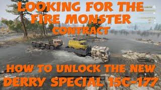 SnowRunner Looking For The Fire Monster Contract How To Unlock The New Derry Special 15C-177