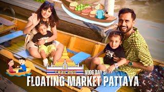 Pattaya Floating Market | Thailand Vlog Day 3 | 3 Mermaids | oxygen