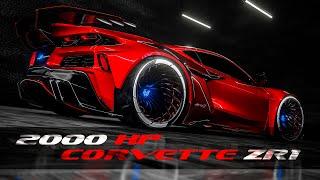 2025 Chevy Corvette ZR1 2000HP wide body