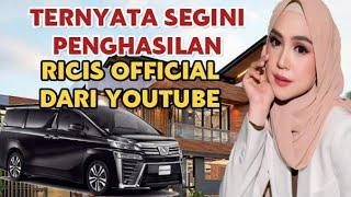 MAKIN KAYA || SEGINI GAJI RIA RICIS DARI YOUTUBE