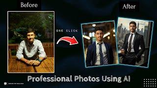 How To Create Professional Linkedin Profile Photo Using AI For *FREE* [Part-2]