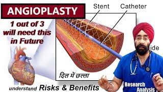 Angioplasty & Stenting Explained : Opening Blocked blood supply | Dr.Education Hindi eng