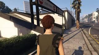 GTA V BMX - She sees this everyday