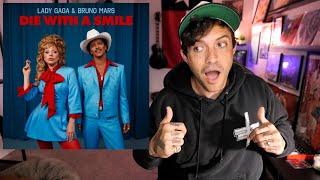 Lady Gaga & Bruno Mars - DIE WITH A SMILE REACTION