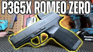 Sig Sauer P365X Romeo Zero Review & Test Fire