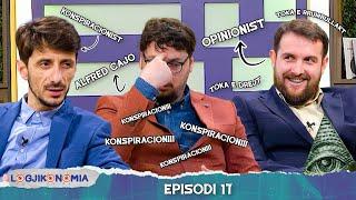 LOGJIKONOMIA Ep.17 – Konspiracionistat  @teve1