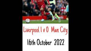 Liverpool 1 v 0 Manchester City - All The Goals - (5Live) Radio Broadcast 16/10/2022