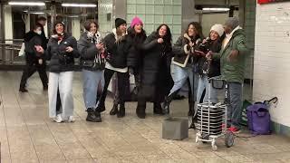 Let it be -Times Square subway-