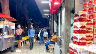 Tuesday Night in the Most Residential Area of Downtown Rio de Janeiro