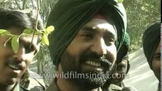 Indian army in Kargil | Archival footage of daily field life of brave soldiers of India