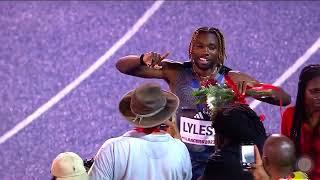 Racers Grand prix Mens 200m Noah Lyles