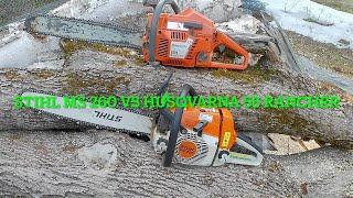 Husqvarna 55 Rancher  VS Stihl MS 260 Pro