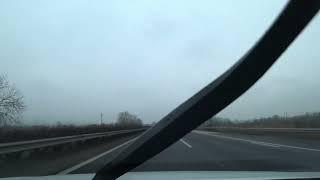 crossing the Hungarian highway - driving tour